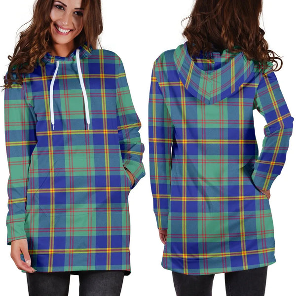 Scottish US Marine Clan Tartan Hoodie Dress