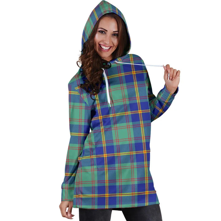 Scottish US Marine Clan Tartan Hoodie Dress