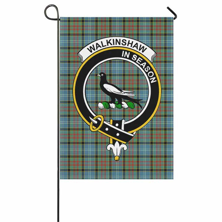 Scottish Walkinshaw Clan Crest Tartan Garden Flag Tartan Plaid 1