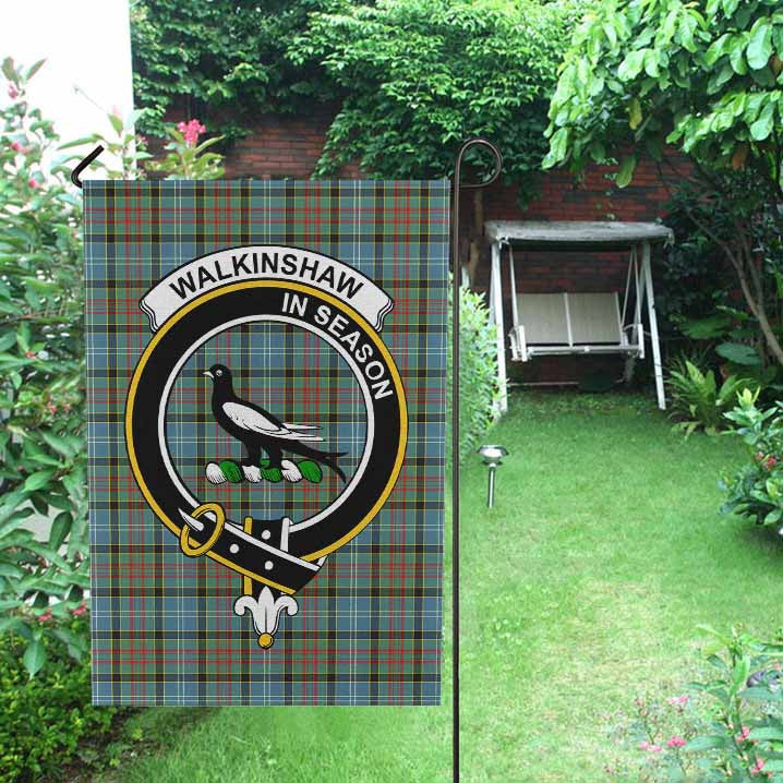 Scottish Walkinshaw Clan Crest Tartan Garden Flag Tartan Plaid 2