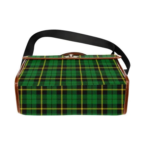 Scottish Wallace Hunting - Green Clan Tartan Waterproof Canvas Bag Tartan Plaid 5