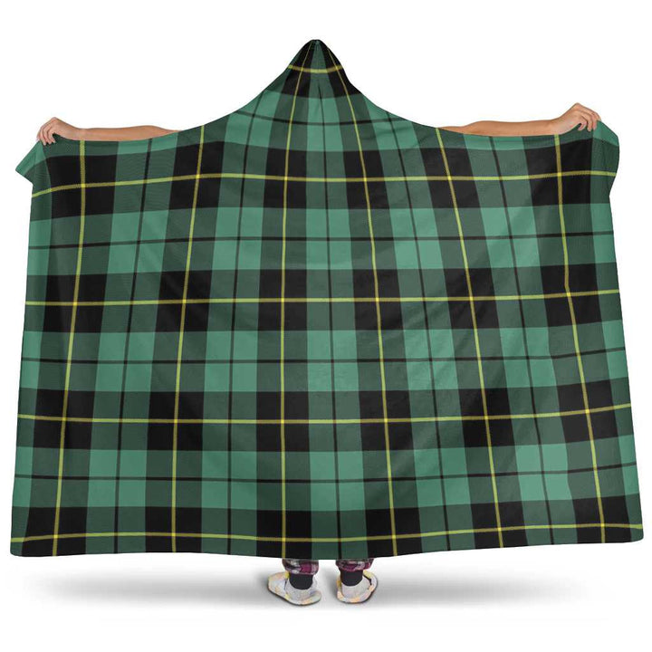 Scottish Wallace Hunting Ancient Clan Tartan Hooded Blanket Tartan Plaid 1