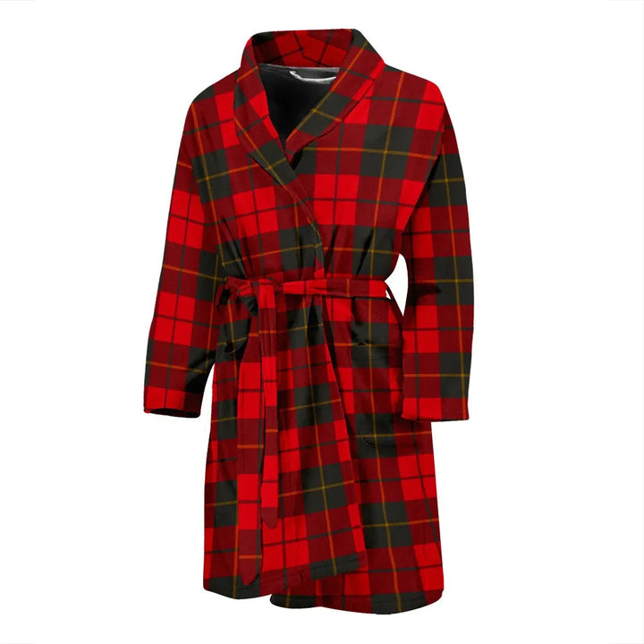 Scottish Wallace Weathered Clan Tartan Bathrobe 1