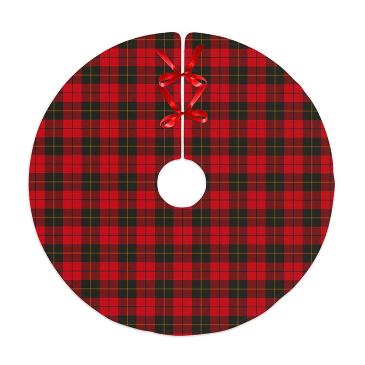 Scottish Wallace Weathered Clan Tartan Christmas Tree Skirt No Tassels 1 Tartan Plaid