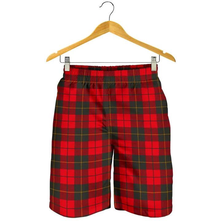 Scottish Wallace Weathered Clan Tartan Men's Shorts