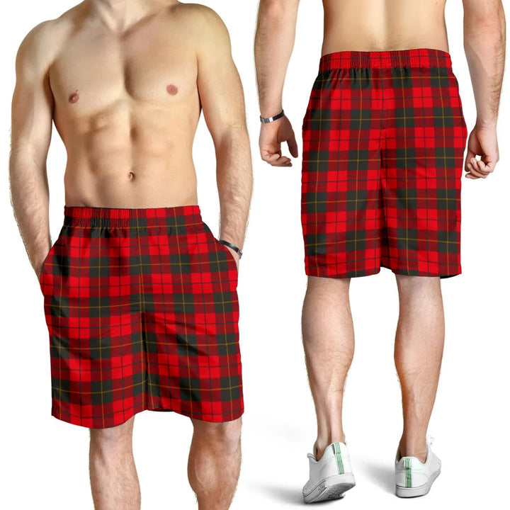 Scottish Wallace Weathered Clan Tartan Men's Shorts