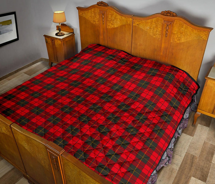 Scottish Wallace Weathered Clan Tartan Quilt Tartan Plaid 12