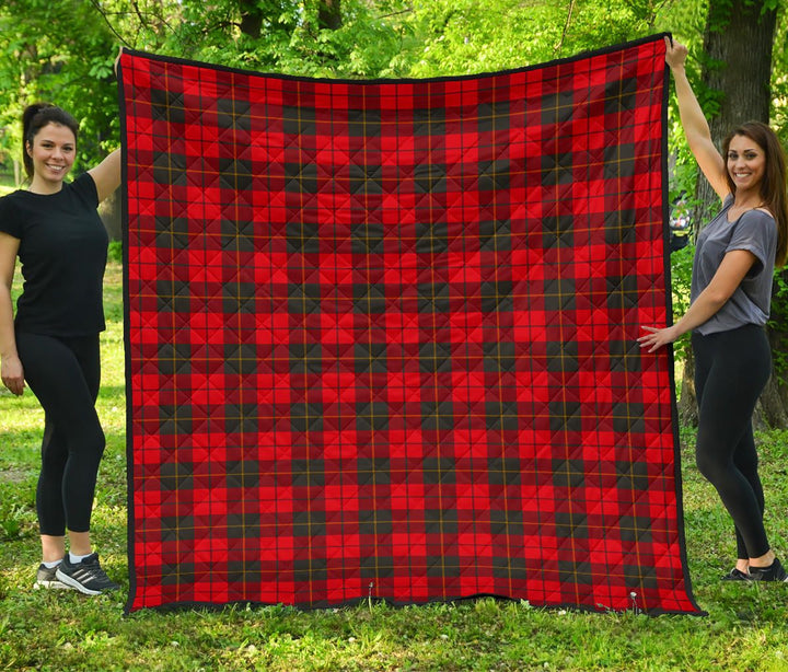 Scottish Wallace Weathered Clan Tartan Quilt Tartan Plaid 1