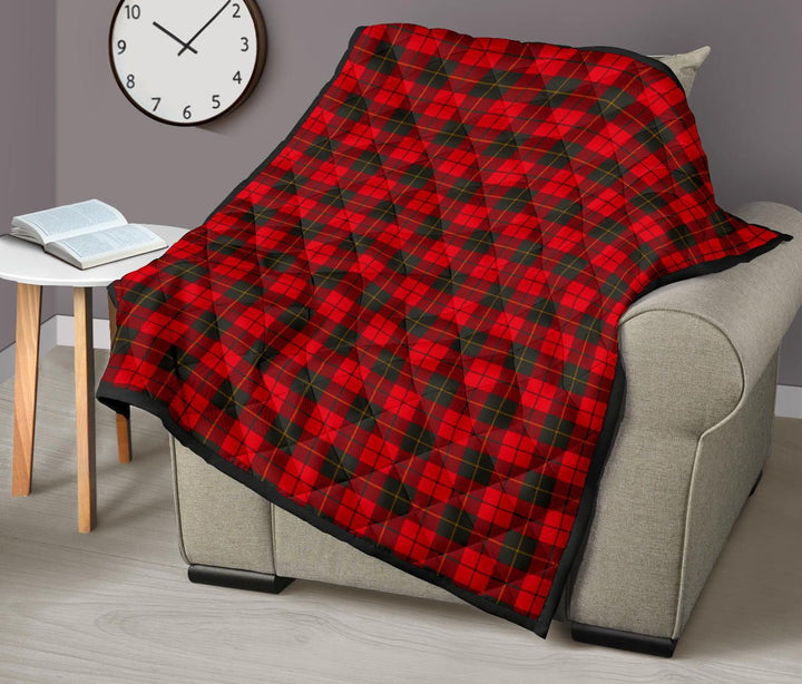 Scottish Wallace Weathered Clan Tartan Quilt Tartan Plaid 9