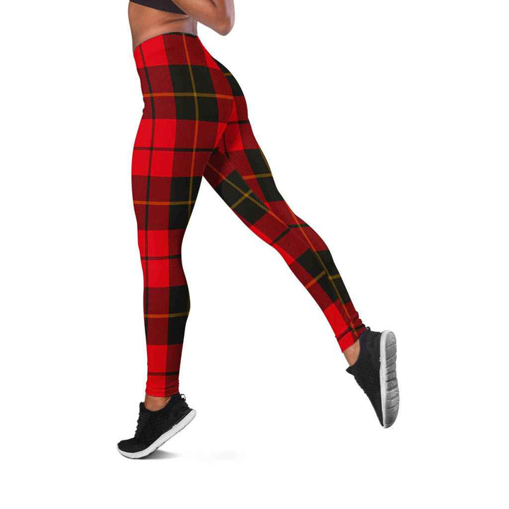 Scottish Wallace Weathered Clan Tartan Women Leggings Tartan Plaid 2