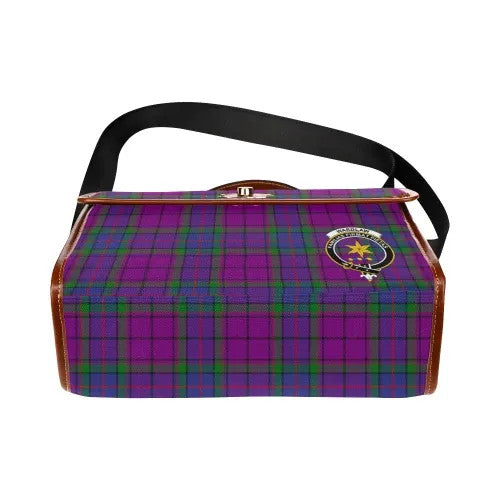 Scottish Wardlaw Clan Crest Tartan Waterproof Canvas Bag Tartan Plaid 5