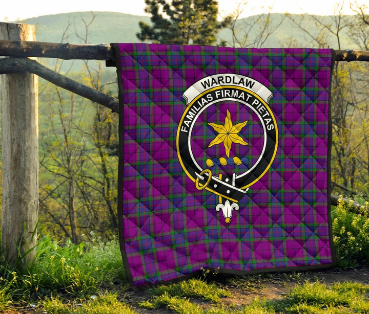 Scottish Wardlaw Modern Clan Crest Tartan Quilt Tartan Plaid 6