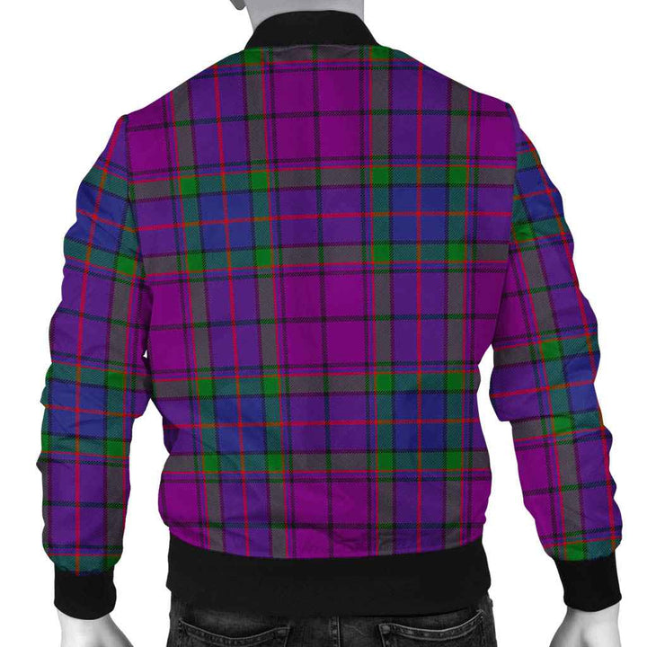 Scottish Wardlaw Modern Clan Tartan Bomber Jacket Tartan Plaid 3
