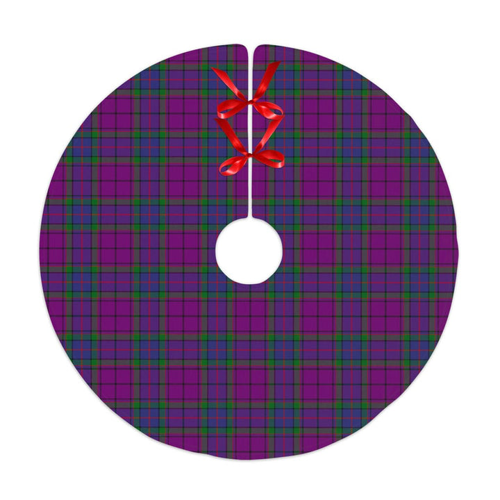 Scottish Wardlaw Modern Clan Tartan Christmas Tree Skirt No Tassels 1 Tartan Plaid