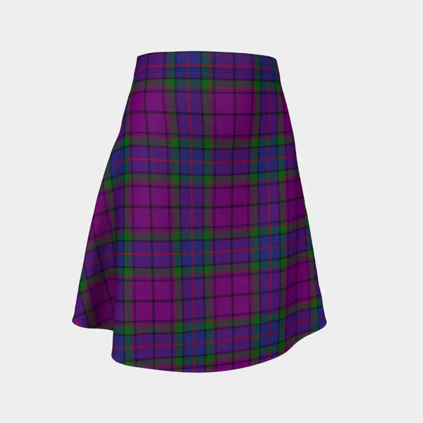 Scottish Wardlaw Modern Clan Tartan Flare Skirt Tartan Plaid 1