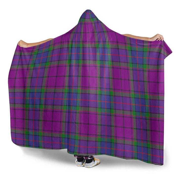 Scottish Wardlaw Modern Clan Tartan Hooded Blanket Tartan Plaid 3