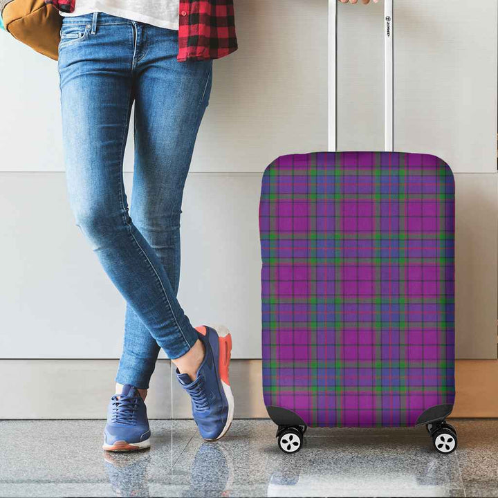 Scottish Wardlaw Modern Clan Tartan Luggage Cover Tartan Plaid 2