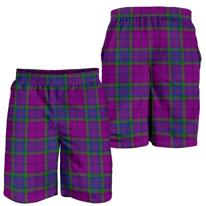 Scottish Wardlaw Modern Clan Tartan Men's Shorts