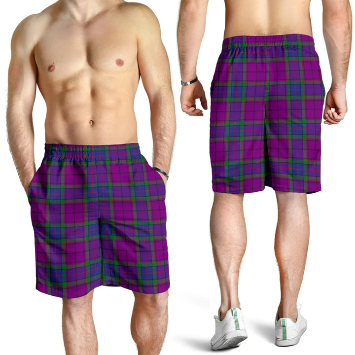 Scottish Wardlaw Modern Clan Tartan Men's Shorts