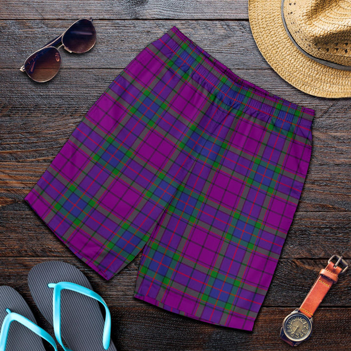 Scottish Wardlaw Modern Clan Tartan Men's Shorts