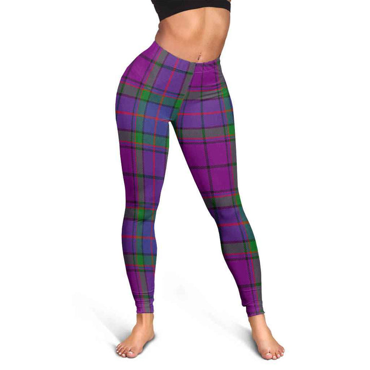 Scottish Wardlaw Modern Clan Tartan Women Leggings Tartan Plaid 3