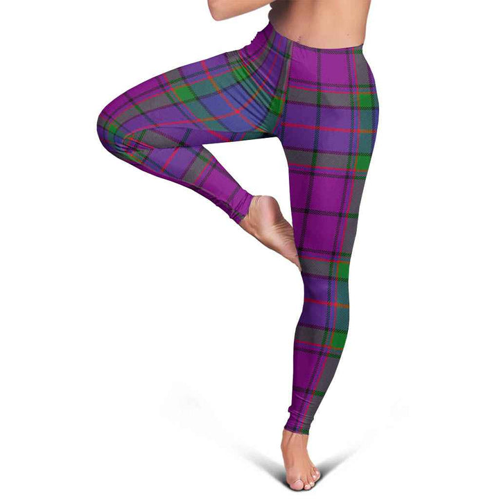 Scottish Wardlaw Modern Clan Tartan Women Leggings Tartan Plaid 5