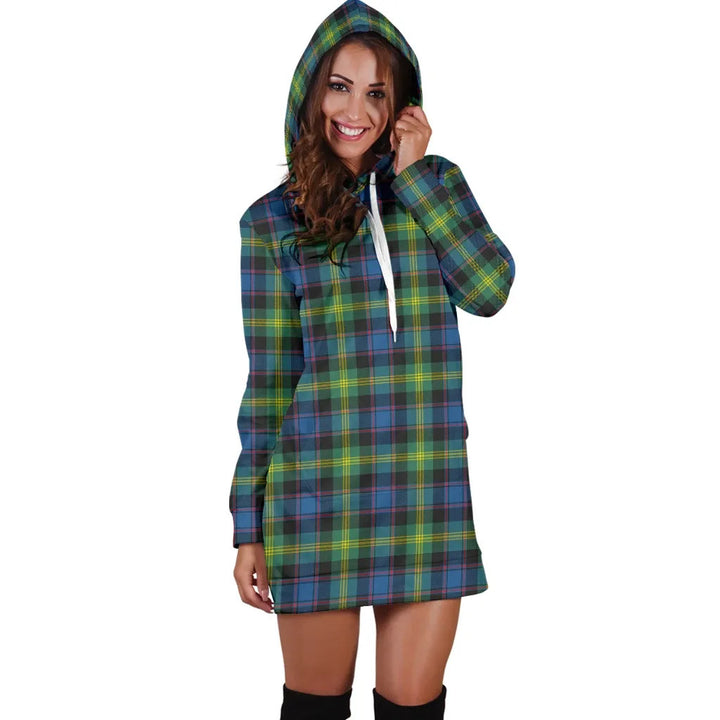 Scottish Watson Ancient Clan Tartan Hoodie Dress