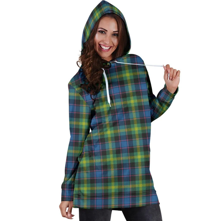 Scottish Watson Ancient Clan Tartan Hoodie Dress