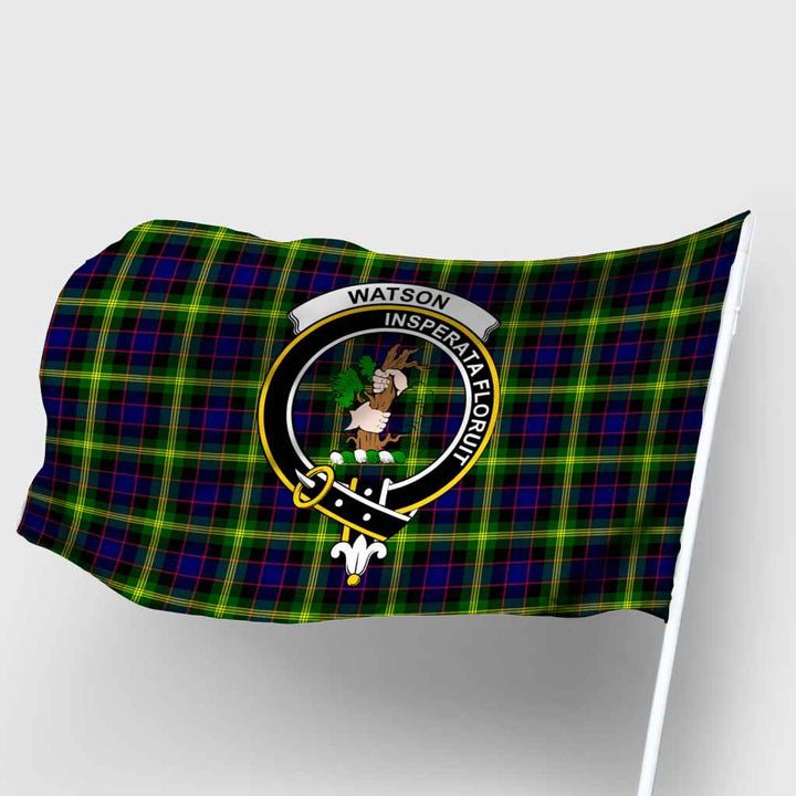 Scottish Watson Clan Crest Tartan Flag Parade Tartan Plaid 2