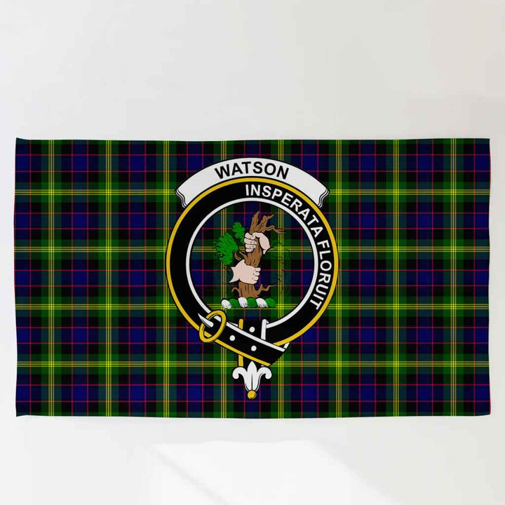 Scottish Watson Clan Crest Tartan Flag Parade Tartan Plaid 3