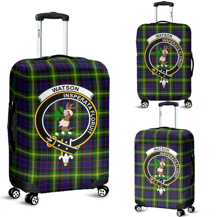 Scottish Watson Clan Crest Tartan Luggage Cover Tartan Plaid 1