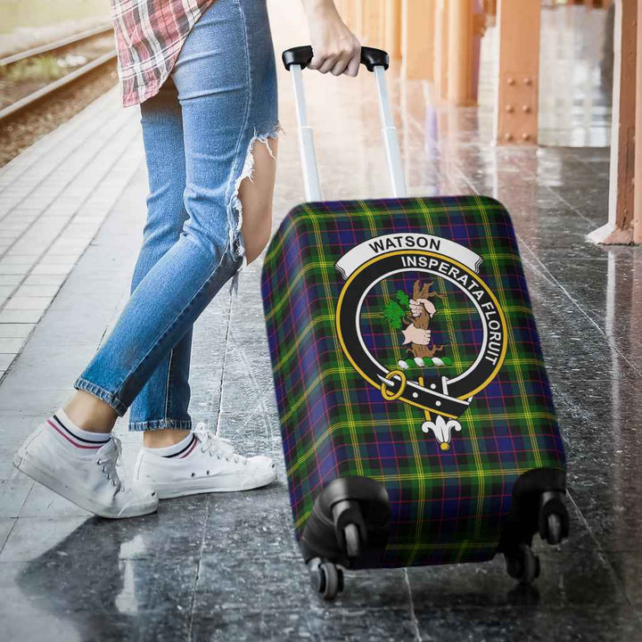Scottish Watson Clan Crest Tartan Luggage Cover Tartan Plaid 3