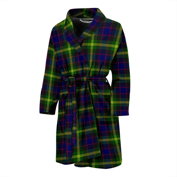 Scottish Watson Modern Clan Tartan Bathrobe 2