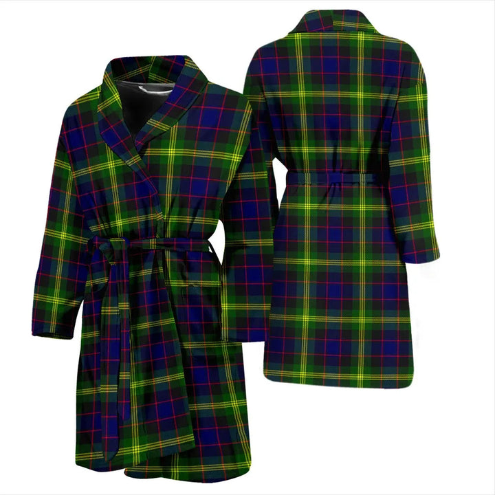 Scottish Watson Modern Clan Tartan Bathrobe 3