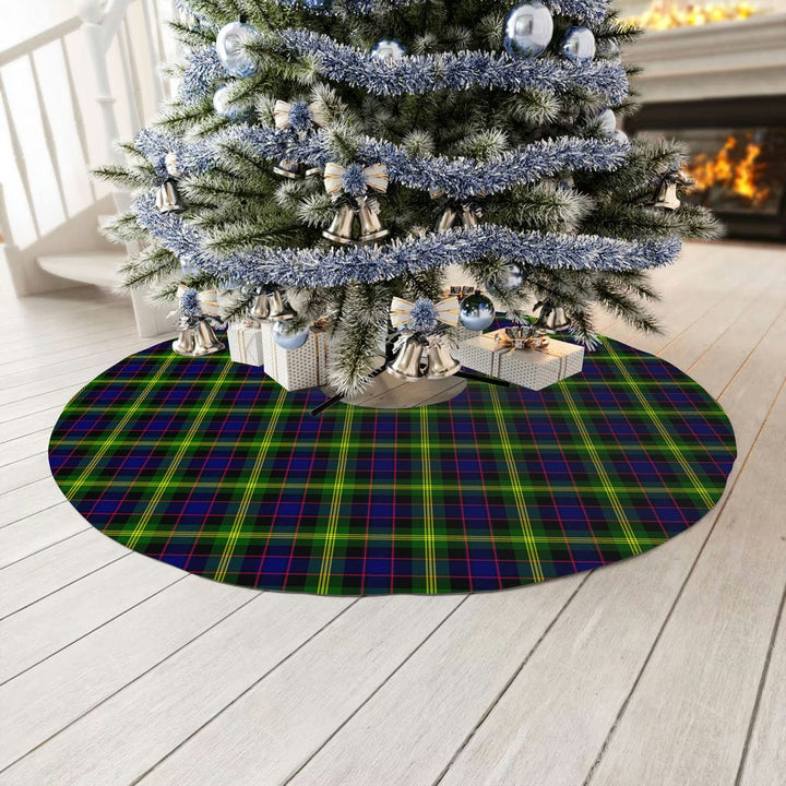 Scottish Watson Modern Clan Tartan Christmas Tree Skirt No Tassels 3 Tartan Plaid