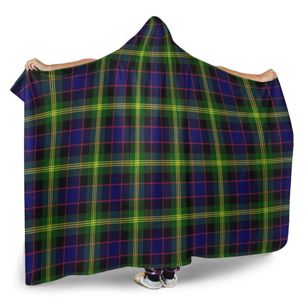 Scottish Watson Modern Clan Tartan Hooded Blanket Tartan Plaid 2