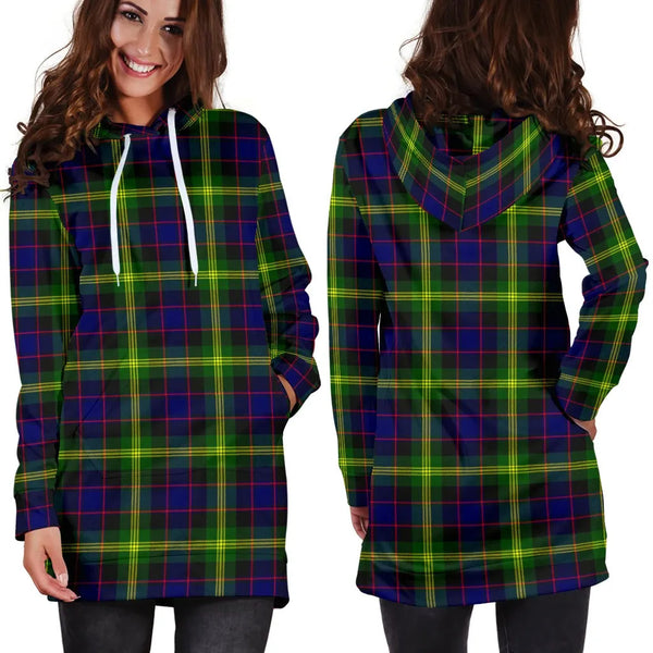 Scottish Watson Modern Clan Tartan Hoodie Dress