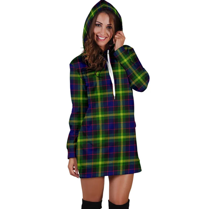 Scottish Watson Modern Clan Tartan Hoodie Dress