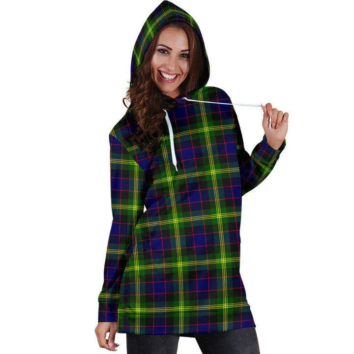 Scottish Watson Modern Clan Tartan Hoodie Dress