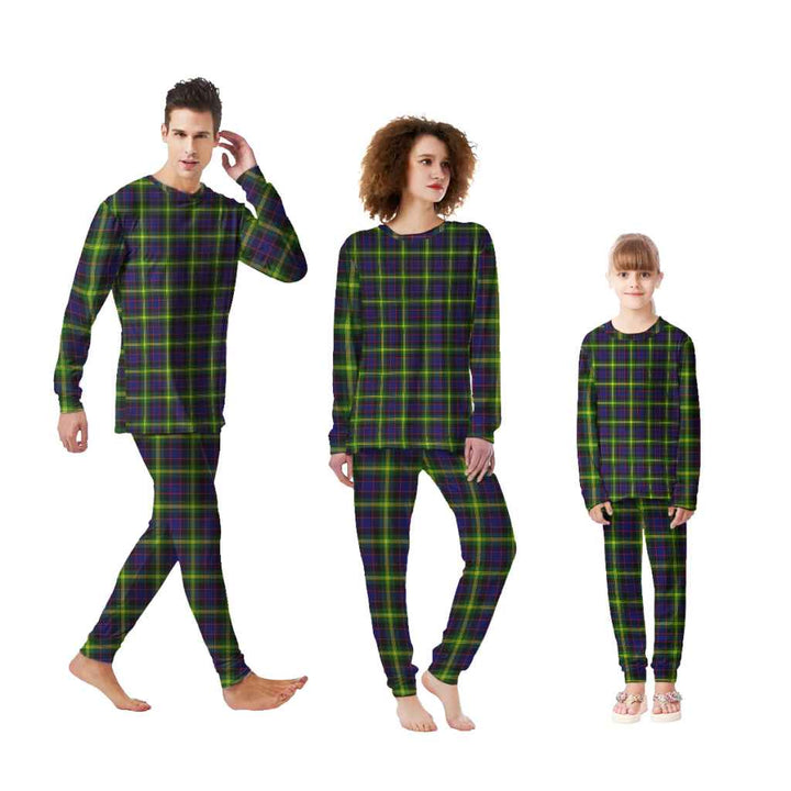 Scottish Watson Modern Clan Tartan Pajama Set Tartan Plaid