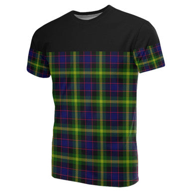 Scottish Watson Modern Clan Tartan T-Shirt Horizontal Style Front Side Tartan Plaid