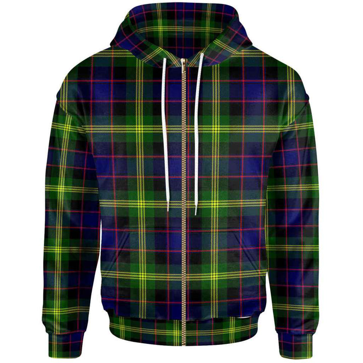 Scottish Watson Modern Clan Tartan Hoodie Zip Tartan Plaid