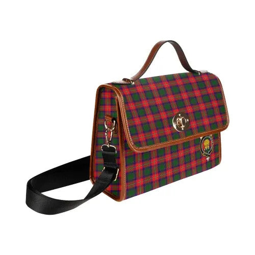Scottish Wauchope (or Waugh) Clan Crest Tartan Waterproof Canvas Bag Tartan Plaid 3