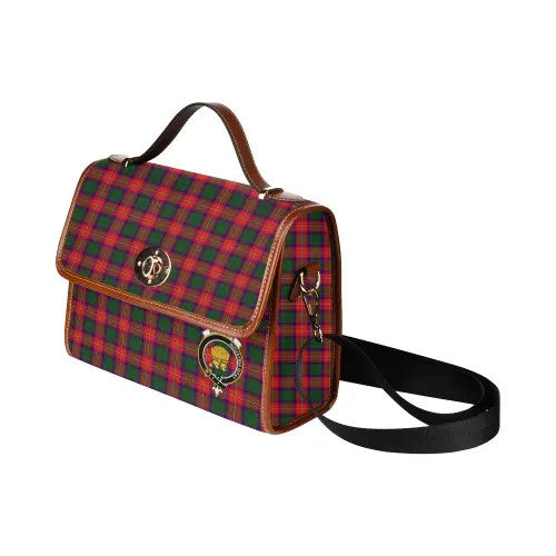 Scottish Wauchope (or Waugh) Clan Crest Tartan Waterproof Canvas Bag Tartan Plaid 4