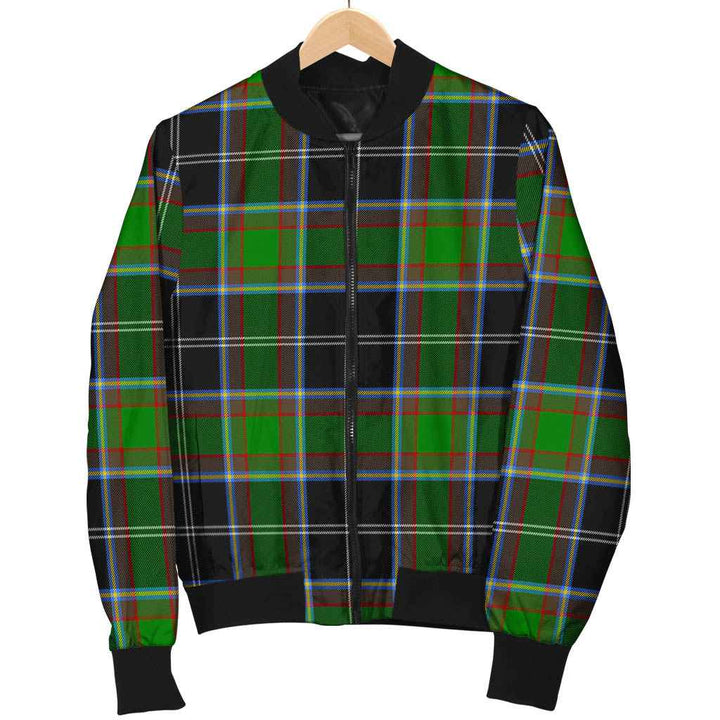 Scottish Webster Clan Tartan Bomber Jacket Tartan Plaid 1