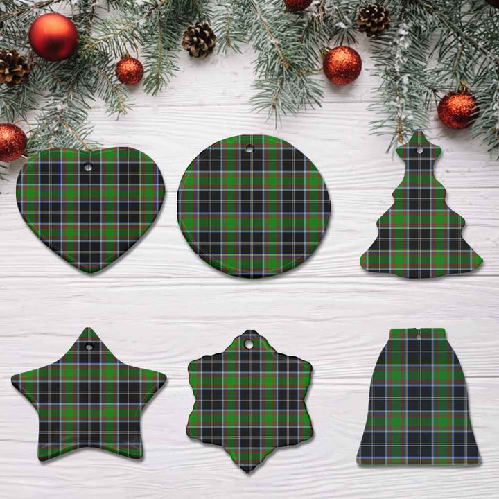 Scottish Webster Clan Tartan Ceramic Ornament All Tartan Plaid