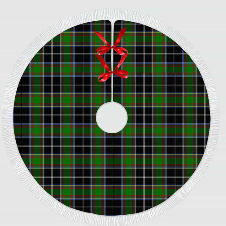 Scottish Webster Clan Tartan Christmas Tree Skirt Tassels 1 Tartan Plaid