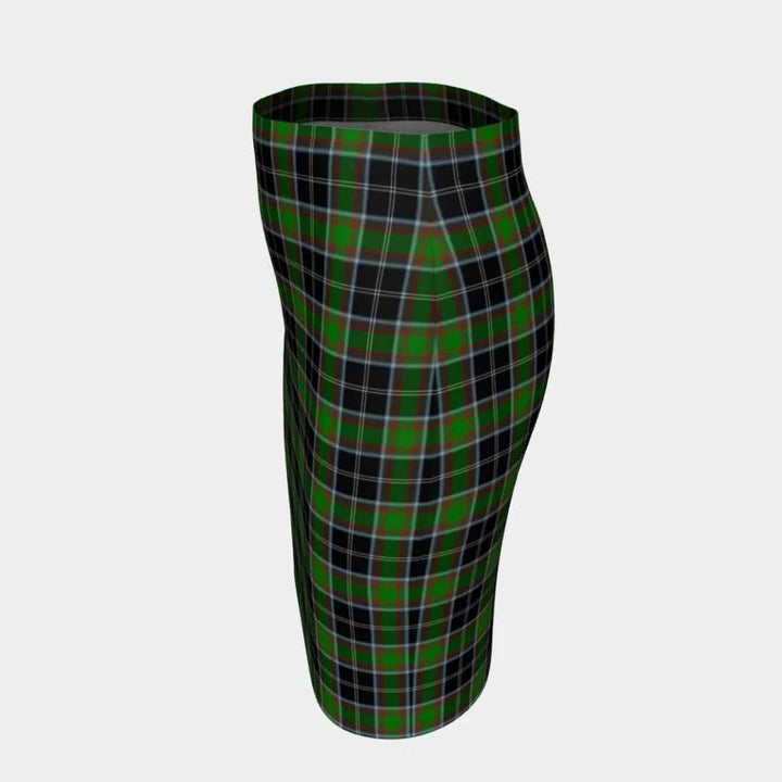 Scottish Webster Clan Tartan Fitted Skirt Tartan Plaid 2