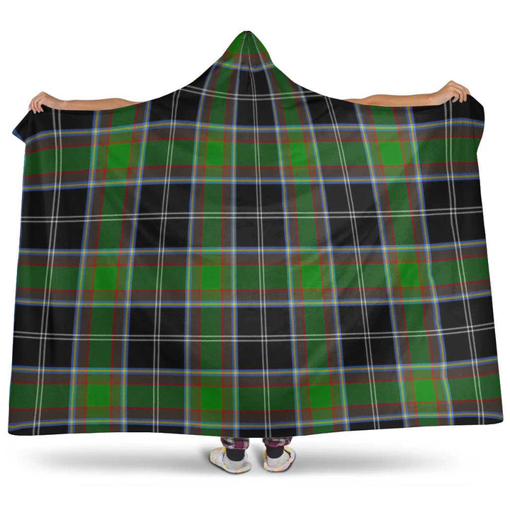 Scottish Webster Clan Tartan Hooded Blanket Tartan Plaid 1