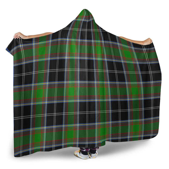 Scottish Webster Clan Tartan Hooded Blanket Tartan Plaid 2